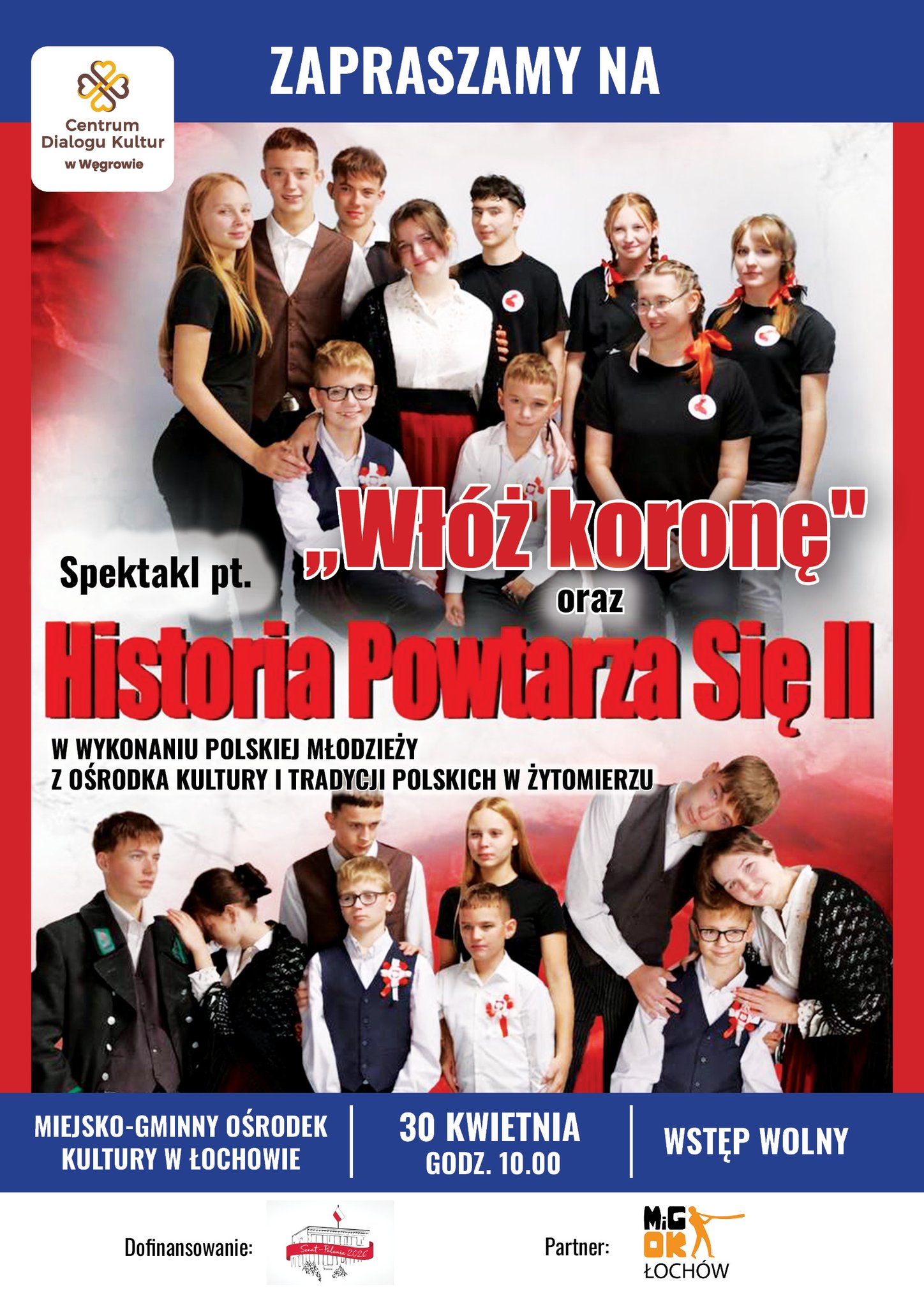 Występ polskiej młodzieży z Żytomierza w Łochowie